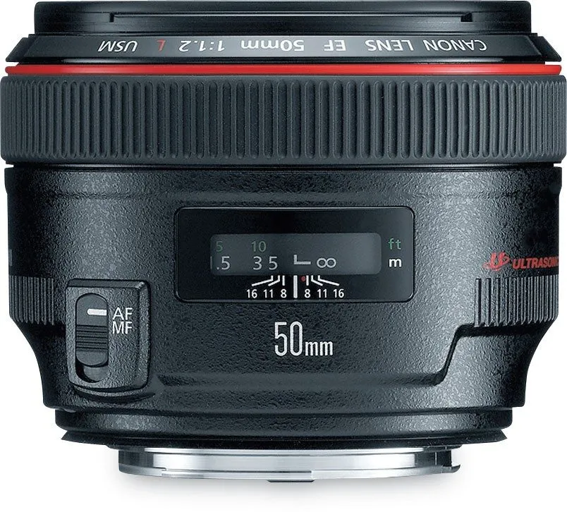 Объектив Canon EF 50mm f/1.2L USM Lens Professional Portrait Lens
