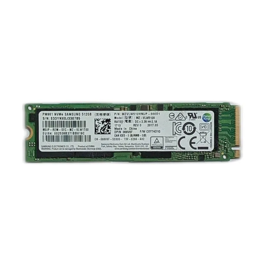 SAMSUNG PM961 M2 PCIE 2280 500GB 970 980 990 EVO PLUS 512GB INTERNAL NVME SSD
