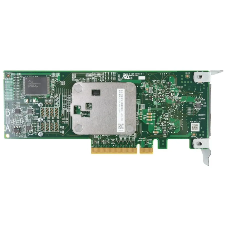 Контроллер Dell Perc HBA330+ 12GB/s Low Profile SAS PCIe Raid Controller Card J7 — фото лота 1