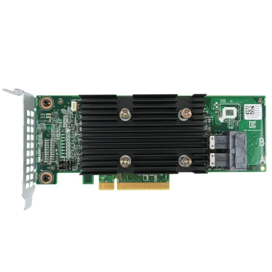 Контроллер Dell Perc HBA330+ 12GB/s Low Profile SAS PCIe Raid Controller Card J7 — фото лота 2