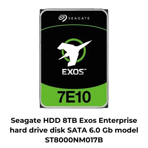 Жёсткий диск ST8000NM017B Seagate Exos 7E10 8TB 3.5" SATA 7200RPM 6Gb/s 256MB Ha