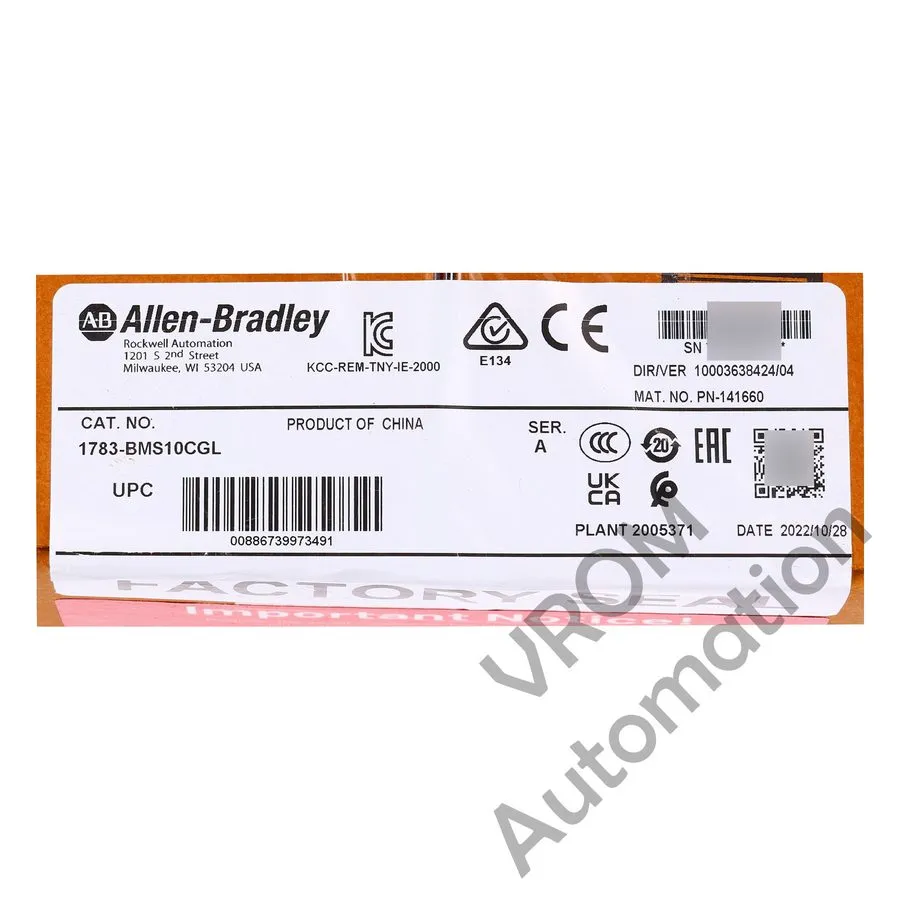 Коммутатор Allen Bradley 1783-BMS10CGL AB SER A ETHERNET SWITCH