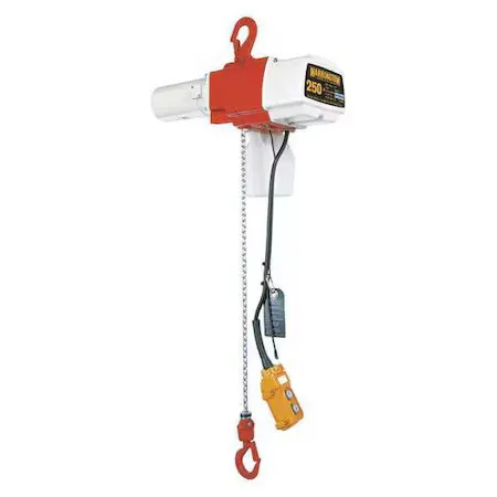Таль HARRINGTON ED250DS-15 Electric Chain Hoist,250 lb.,15 ft. 6HJP8