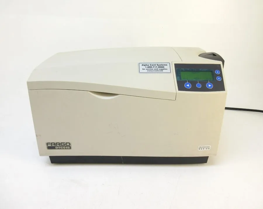 Принтер Fargo DTC515 ID Card Thermal Printer Model 091204 X001000 DTC515L
