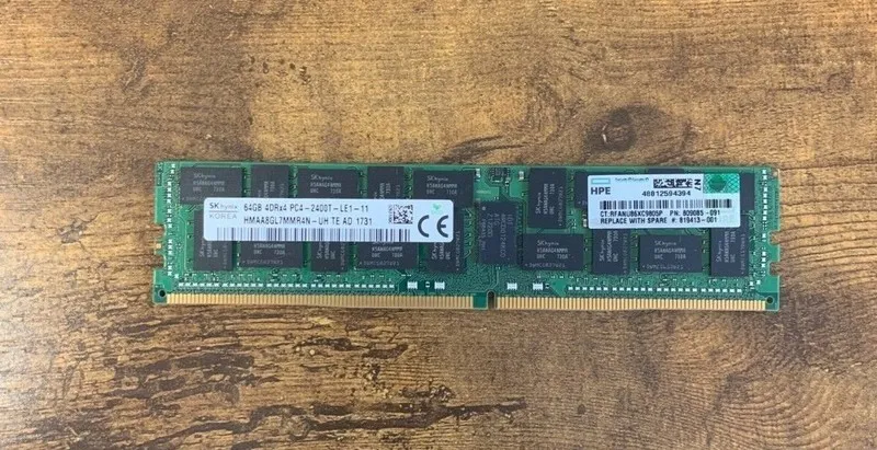 Модуль памяти SK Hynix 64GB 4DRx4 PC4-2400T-LD2-11 SERVER RAM