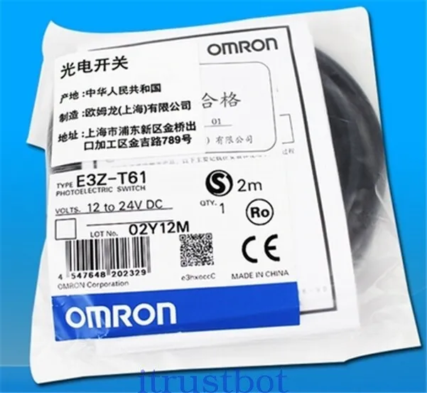 Датчик Omron E3Z-T61-D Sensor 12 To 24 VDC