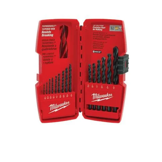 Режущий инструмент Milwaukee Thunderbolt Black Oxide Drill Bit Set 48-89-2803