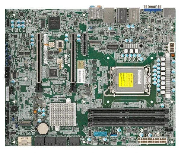 Материнская плата Supermicro MBDX14SAEFO X14SAE-F ATX Motherboard LGA1851 DDR5