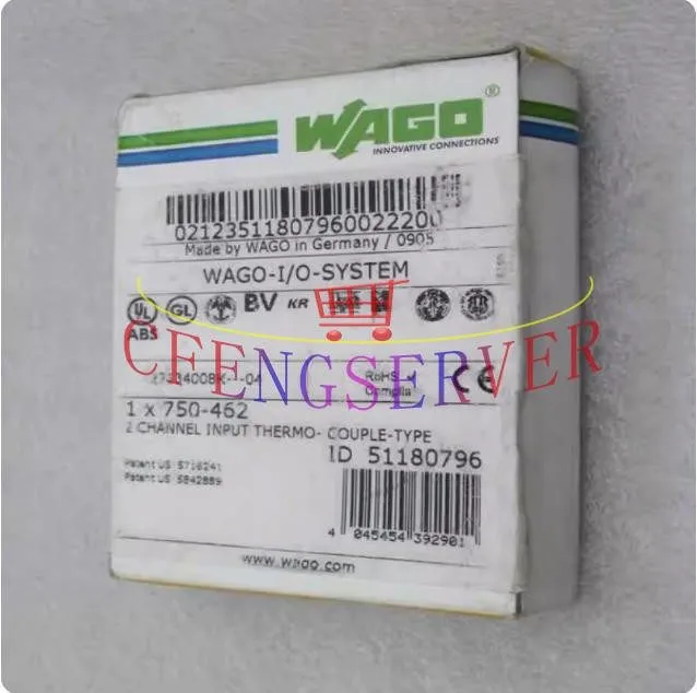 Модуль ввода-вывода WAGO 750-462 2-Channel Thermocouple Analog Input Module 24V
