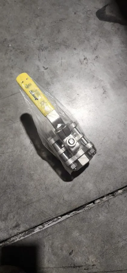 Клапан Jomar T-SS-1000N-4B 2"Npt Ball Valve Stainless Steel CF8M Full Port 1000W — фото лота 2