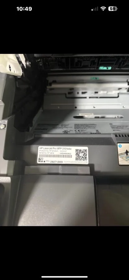 Лазерный принтер HP LaserJet Pro MFP 3101sdw Wireless Black & White Laser Printe