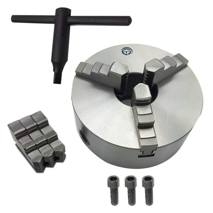 Режущий инструмент 3 Jaw Lathe Chuck Manual Chuck 3" K11-80 Self-centering Lathe