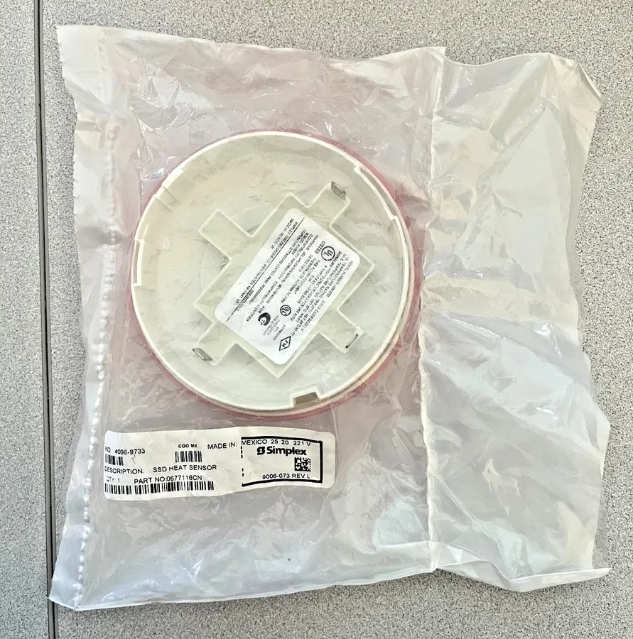Оборудование пожарной сигнализации SET OF 10 Simplex 4098-9733 Addressable Heat