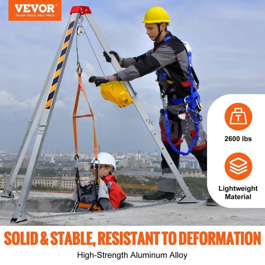 Оборудование видеонаблюдения Steel Confined Space Tripod: 8' Height, 2600lb Towi
