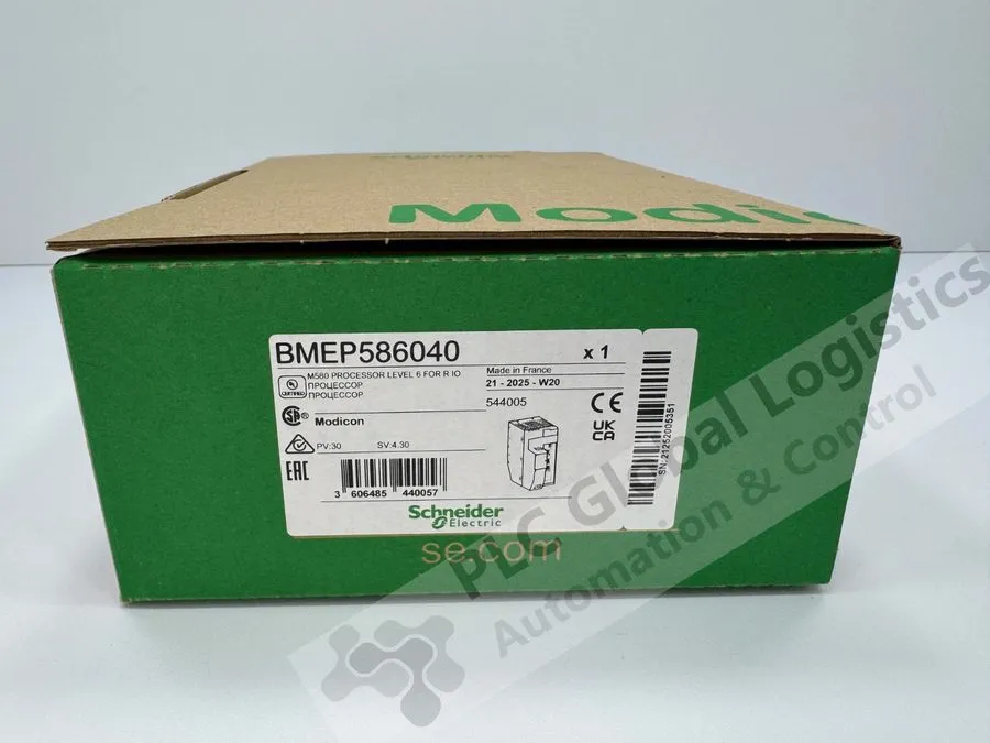 ПЛК Schneider Electric BMEP586040 Standalone Processor, Modicon M580 64MB