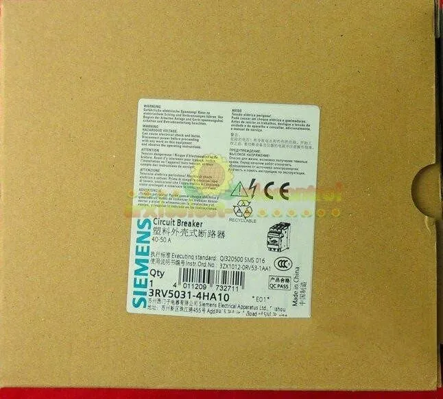 Автоматический выключатель Siemens Motor protection circuit breaker 3RV5031-4HA1