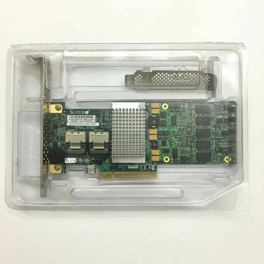 Кабель SUPERMICRO AOC-SAS2LP-H8iR 8-PORT SAS/SATA 6Gb/s RAID CONTROLLER CARD