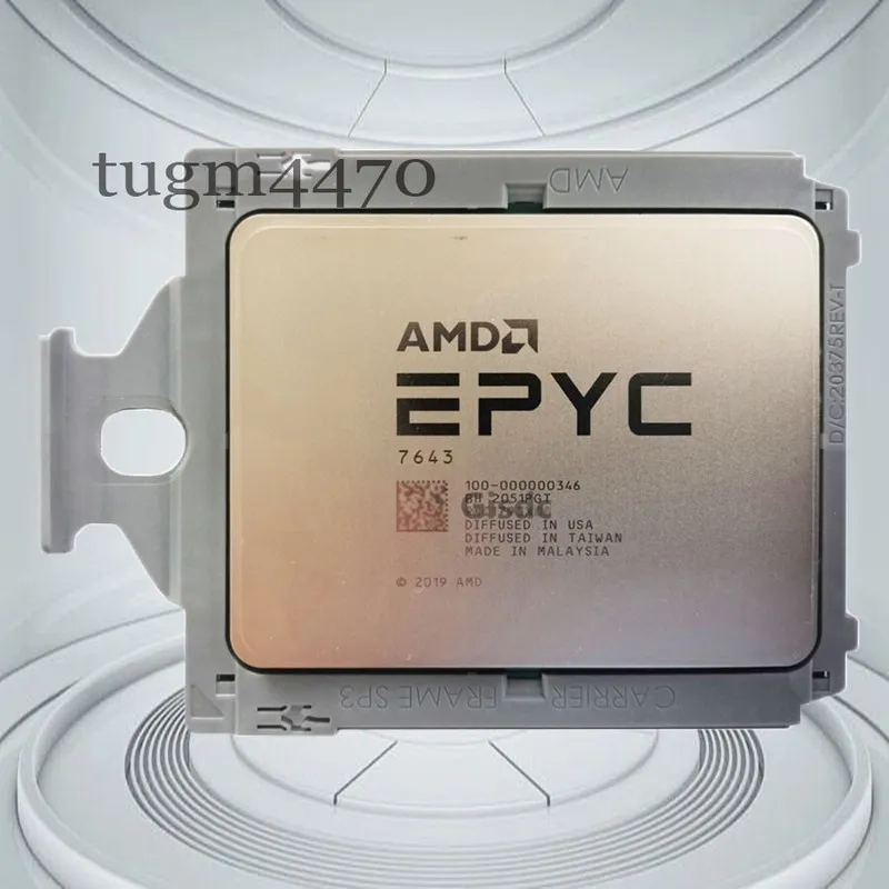 Процессор AMD EPYC 7643 48-Core 2.30GHz 225W 256MB SP3 Unlocked CPU 100-00000032