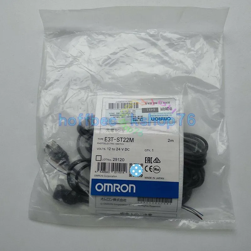 Фотоэлектрический датчик OMRON photoelectric sensor E3T-ST22M 2M