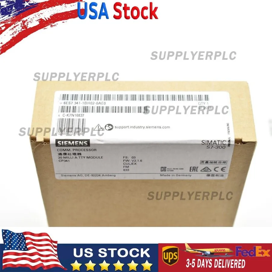 ПЛК Siemens SIMATIC S7-300, CP 341 6ES7341-1BH02-0AE0