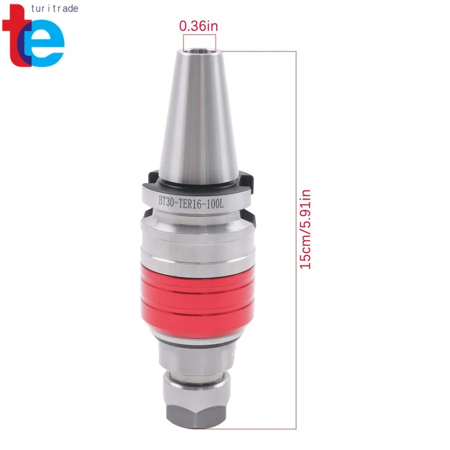 Режущий инструмент Floating Tap Tool Holder BT30 Shank ER16 Collet Series M12x1. — фото лота 1