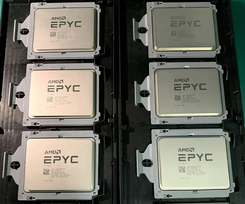 Процессор AMD EPYC 7T83 64-Core 2.45GHz 256M SP3 280W CPU Processor Of EPYC 7763