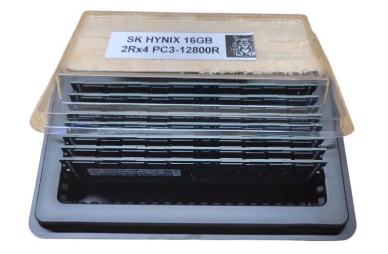 Модуль памяти 1X 16GB Hynix HMT42GR7MFR4C-PB 2Rx4 PC3-12800R DDR3 ECC REG 1.5 — фото лота 2
