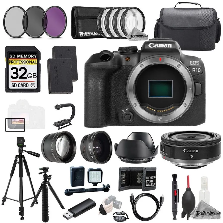 Объектив Canon EOS R8 + RF 14-35mm f/4 L IS USM Lens+32GB+ExtBat+9PCFltr-MEGAKit