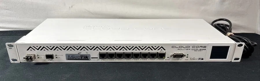 Маршрутизатор Mikrotik CCR1036-8G-2S+ 8Port Gigabit 2x SFP+ Cloud Core Router