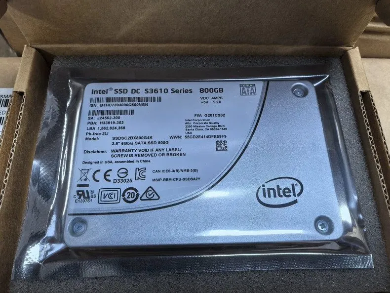SSD-накопитель Intel DC S3610 Series 800GB SATA 6Gb/s 2.5inch Internal SSD SSDSC