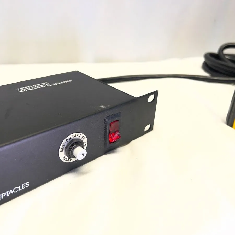 Стойка/шкаф Tripp Lite ISOBAR IBR-12 Rackmount Surge Protector 12 Outlet Noise F — фото лота 1
