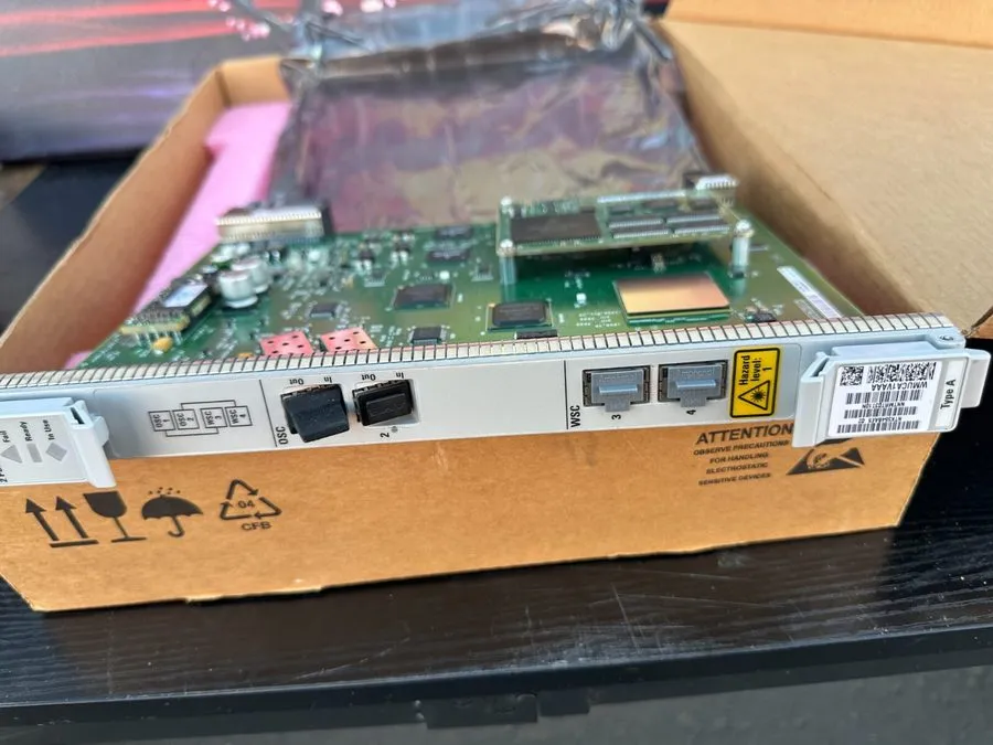 Трансивер CIENA NTK554BAE5 OME 6500 OSC w/WSC 2 Port SFP/2 Port 10BT — фото лота 2