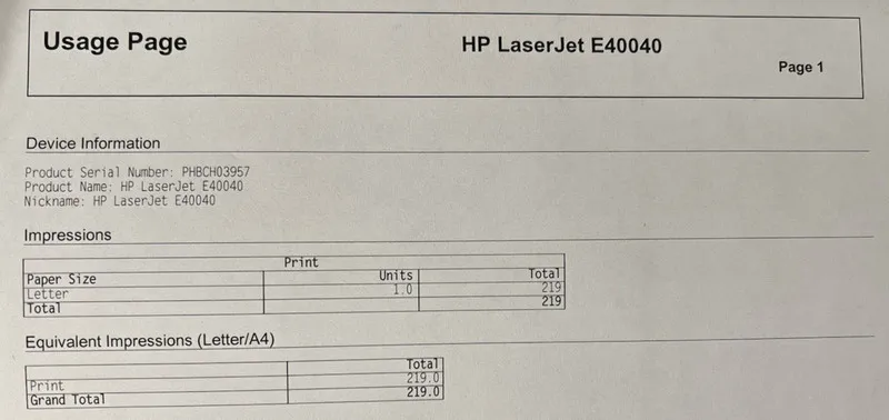 Лазерный принтер HP LaserJet Managed E40040dn Monochrome Laser Printer 3PZ35A w/