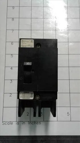 Автоматический выключатель Westinghouse GHB2030 2 Pole 30 Amp 277/480V Bolt on C