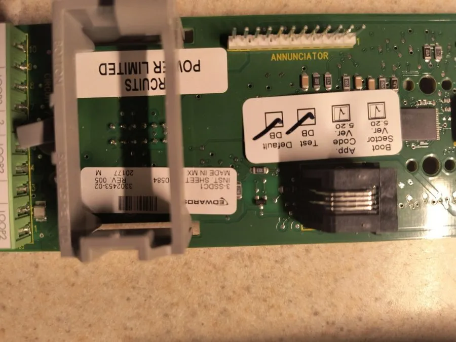 Контроллер EST Edwards 3-SSDC1 Fire Alarm Signature Series SLC Loop Controller D — фото лота 2
