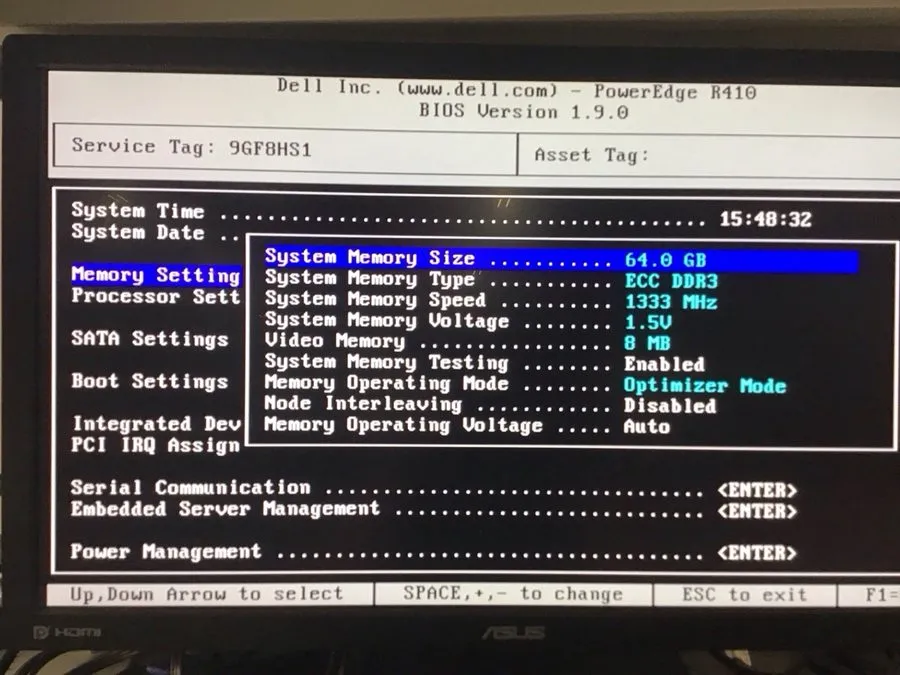 Сервер Dell PowerEdge R410 1U Intel Xeon X5650 2.67GHz 16GB ECC DDR3 RAM NO HDD