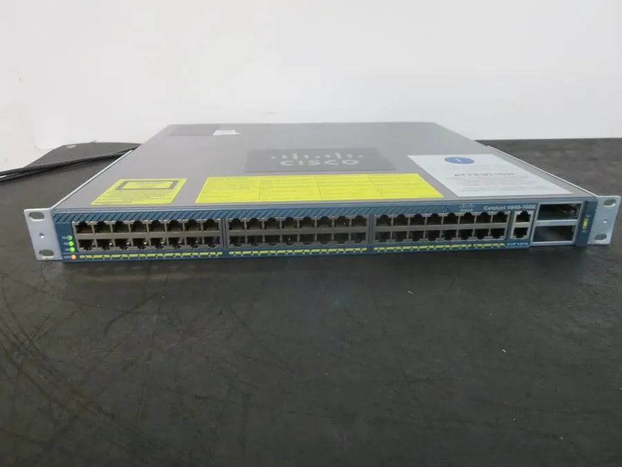 Коммутатор CISCO WS-C4948-10GE IPMHE10FRE 48 PORT 10 Gigabit Ethernet Switch w/M