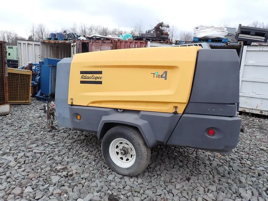 Компрессор 2016 Atlas Copco XATS400 Air Compressor VIDEO! RUNS 3300 HOURS 150 PS — фото лота 1
