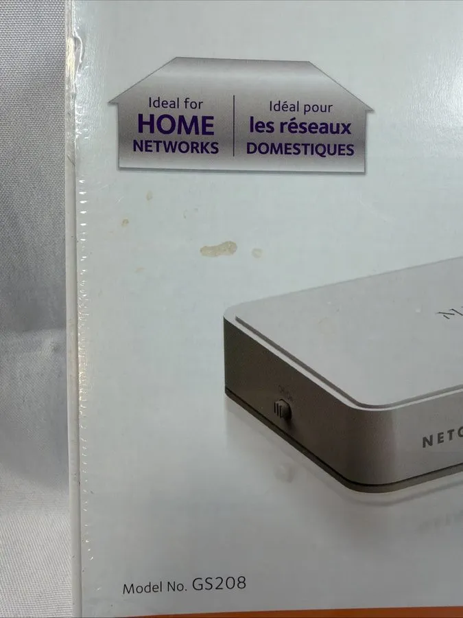 Коммутатор Netgear GS208 Ethernet Switch 8 Ports 2 Layer Supported Desktop