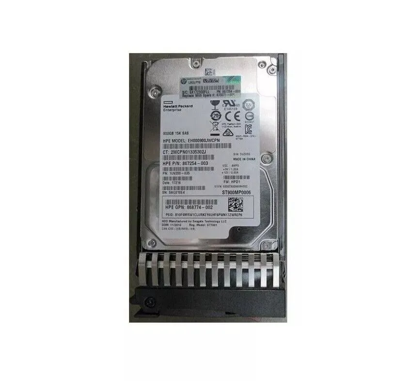 Жёсткий диск Q1H47A 873371-001 HPE MSA 900GB 12G SAS 15K 2.5IN ENTERPRISE HDD Ha