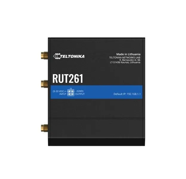 Маршрутизатор Teltonika RUT261 Industrial Cellular Cat 6 Router, Instant LTE Fai — фото лота 1