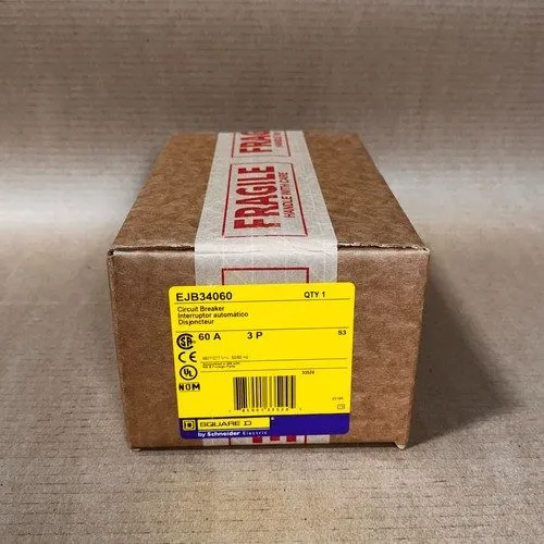 Автоматический выключатель Square D EJB34060 60A 3P 480V Bolt-On Circuit Breaker