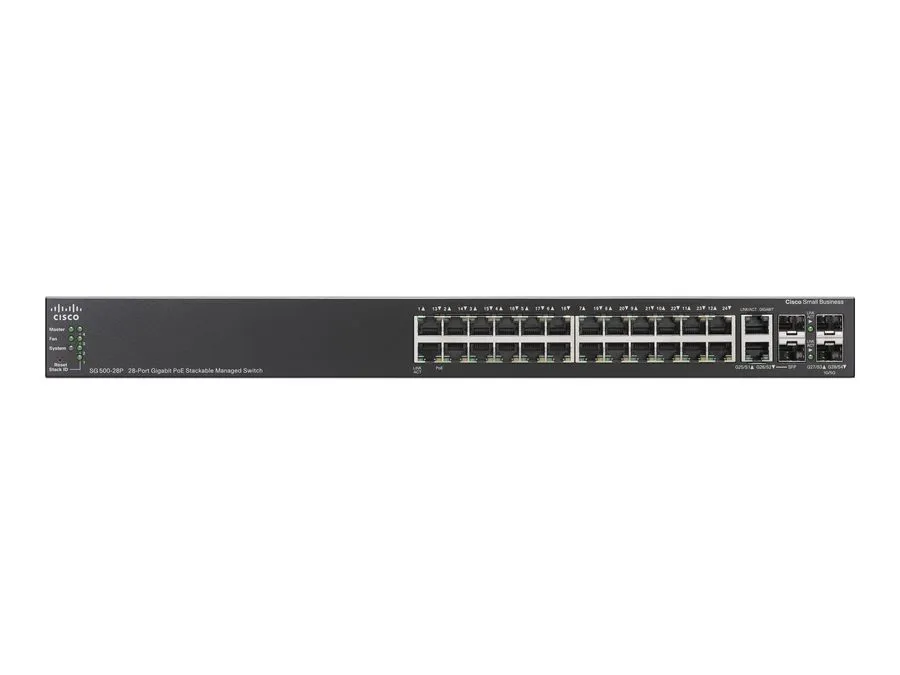 Коммутатор Cisco SG500-28P-K9-JP Switch