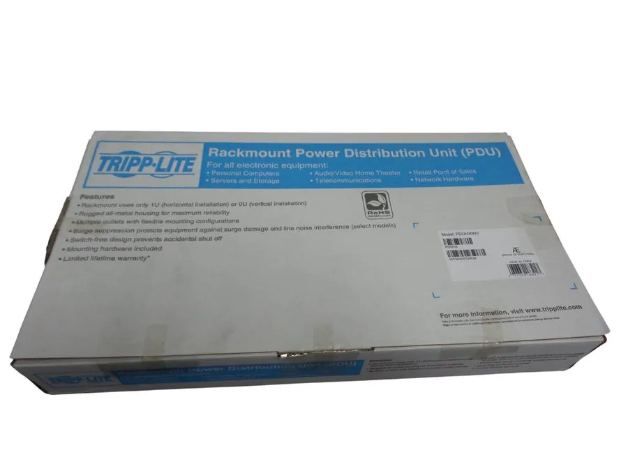 Блок розеток PDU APC AP9571A Rack PDU, Basic, 1U, 30A, 208V, L6-30P Input, C13 O