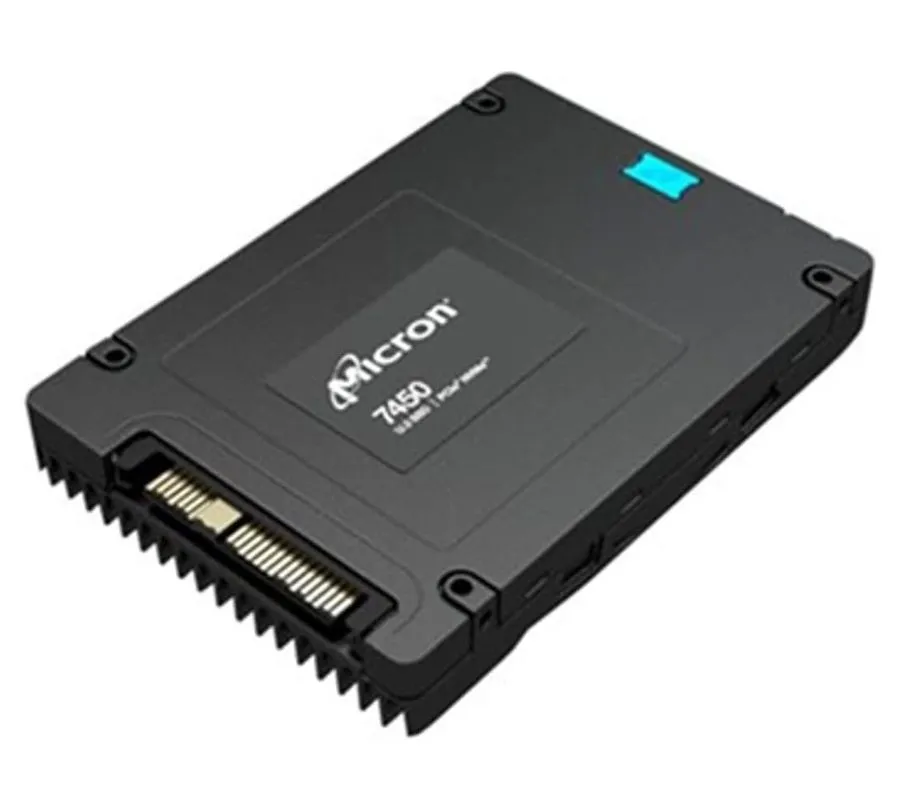 SSD-накопитель Micron 7450 Pro 1.92TB Gen4 NVMe Enterprise SSD U.3 6800/2700 MB/ — фото лота 1