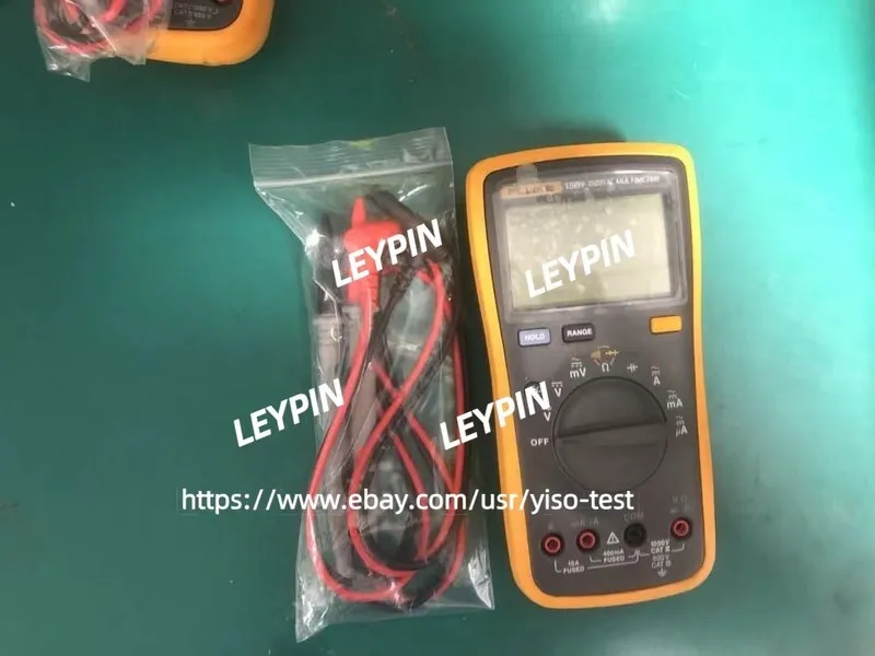 Мультиметр Fluke digital multimeter 15B+instrument automatic range AC/DC 1000V v