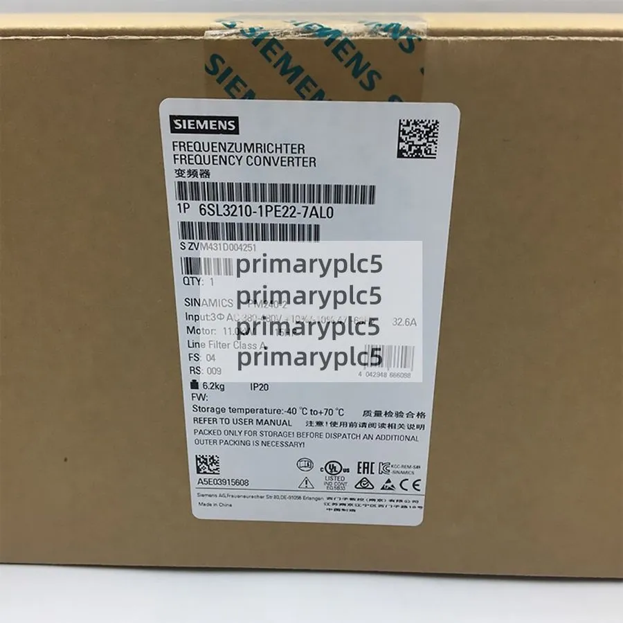Частотный преобразователь Siemens SINAMICS G120 6SL3210-1PE22-7AL0