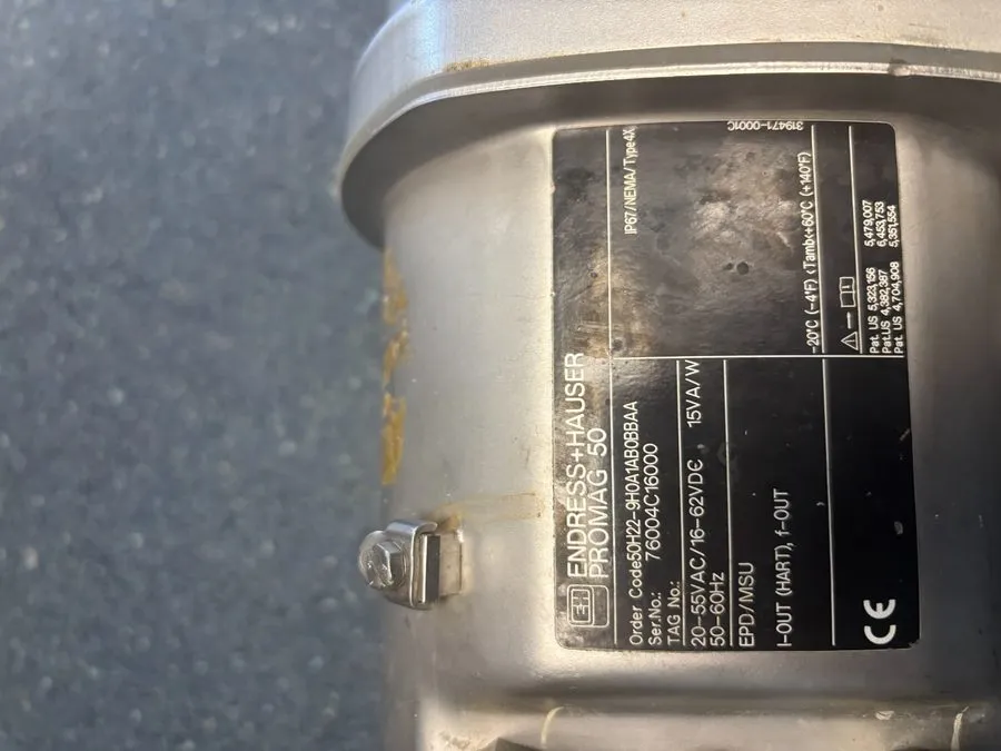 Датчик endress hauser promag h 50h22 — фото лота 2