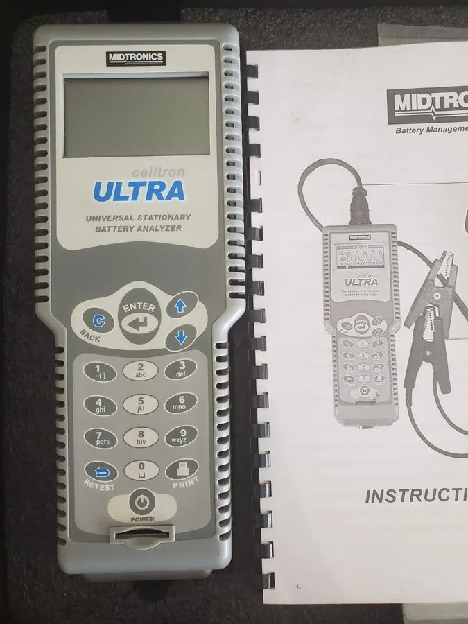 Аккумулятор Midtronics Celltron Ultra Universal Stationary Battery Analyzer CTU- — фото лота 1