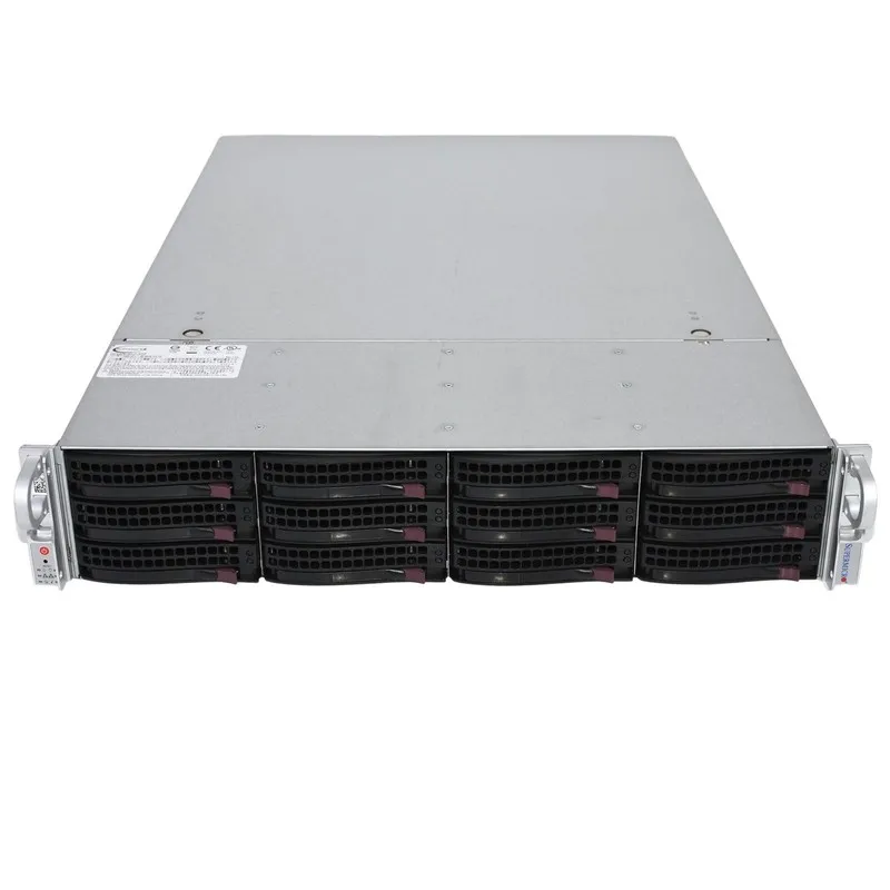 Корпус сервера Supermicro CSE-826BE1C4-R1K23LPB 12-Bay 3.5" SAS3 12Gbps 2U Serve
